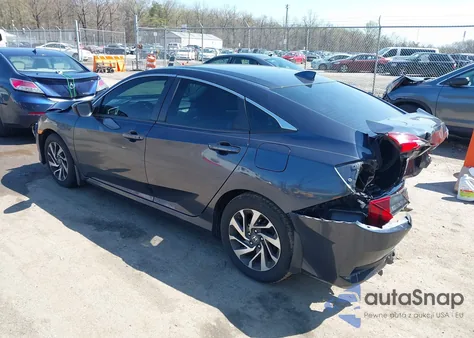 2018 Honda Civic Ex from USA, damaged, VIN 2HGFC2F7XJH501655